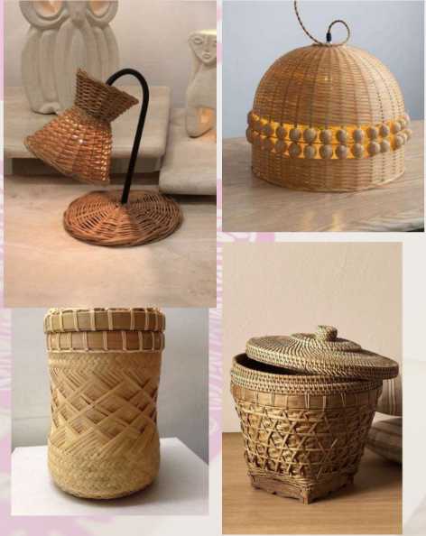 Bamboo, Cane & Natural Fiber Crafts