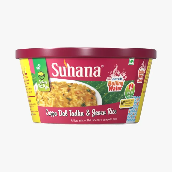 Cuppa Dal Tadka & Jeera Rice