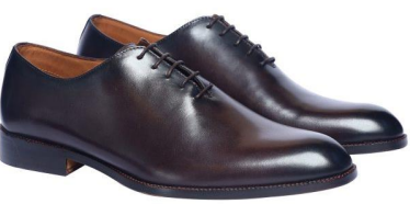 Men’s Black Leather Lace-Up Formal Shoes