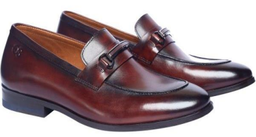 Men’s Dark Tan Leather Formal Loafers